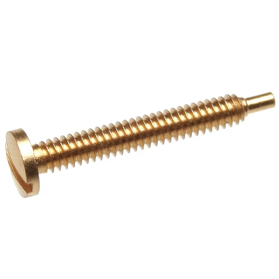 M1.4 H=11.0 mm, rozsdamentes acél, aranyozott, 50 db, lapos réses csavar
