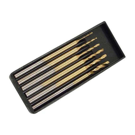 TIN csavarfúrók, 6 db, választék